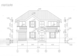 轻钢结构住宅设计图纸