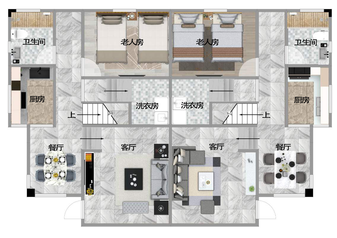 一层房屋户型图